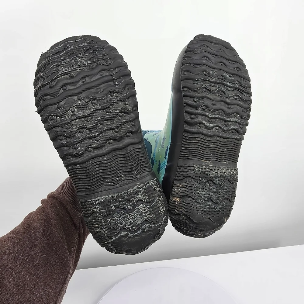 Bogs Kids Size 13 Classic Unicorn Bountiful Waterproof Insulated Rain Boots Teal